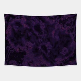 Black Goth Marble Punk Purple Tapestry