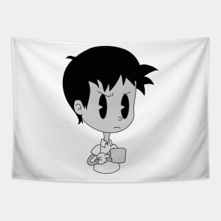 Evangelion 1930 - Shinji With Cup Tapestry