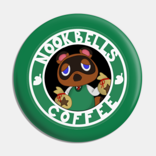Tom Nook Pins And Buttons Teepublic