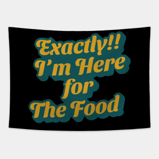 I'm Here For the Food Tapestry