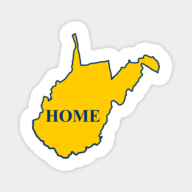 West Virginia Home Magnet by DarkwingDave