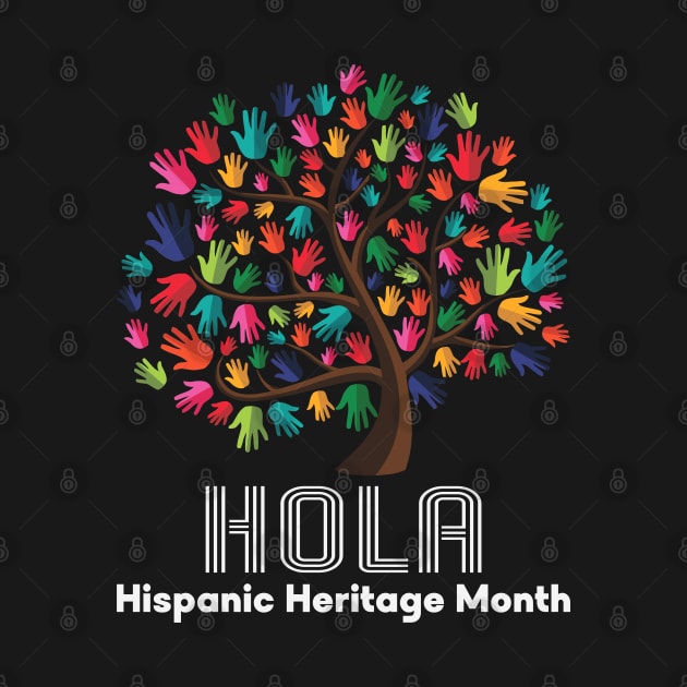 Hola Hispanic Heritage Month by Etopix