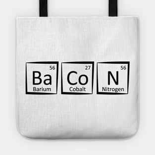 Bacon Periodic Table Tote