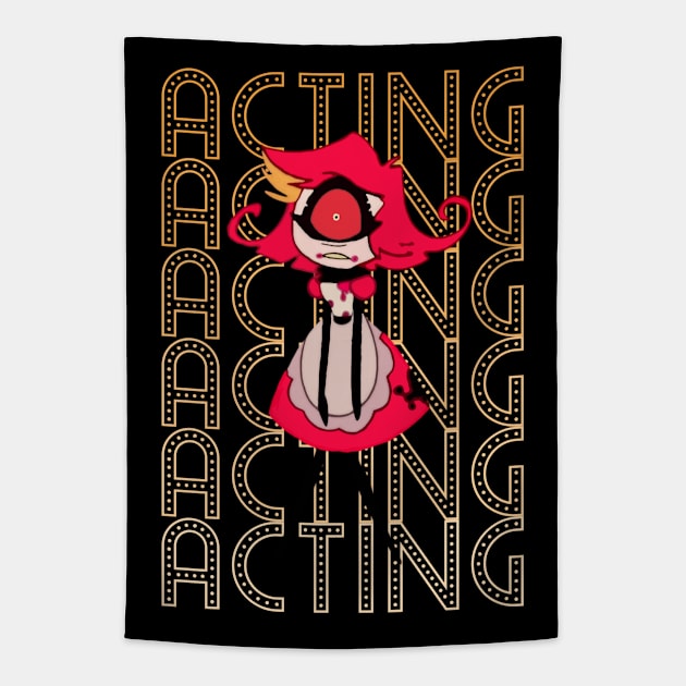 Niffty's Acting Freeze Tapestry by LopGraphiX