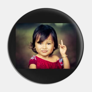 Cambodian girl Pin