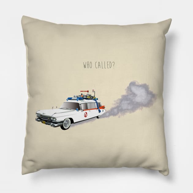 Who Called? Pillow by charliecam96