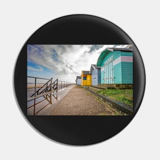 Cromer beach huts, Norfolk coast Pin