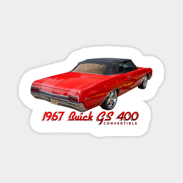 1967 Buick GS 400 Convertible Magnet by Gestalt Imagery