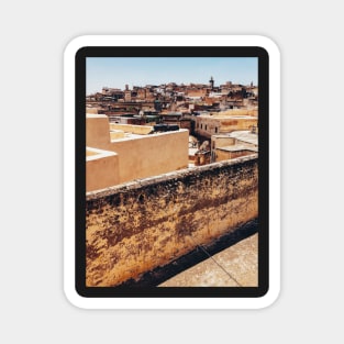 View Over Historic Centre of Fez (Morocco) Magnet