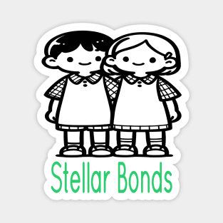 Stellar Bonds - Unbreakable Sibling Link Magnet