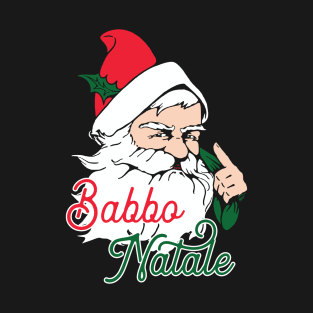 Babbo Natale: Italian Santa Claus graphic T-Shirt