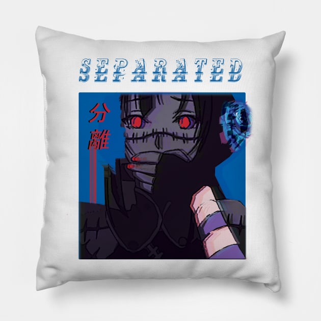 Monster Musume ''SEPARATED'' V1 Pillow by riventis66