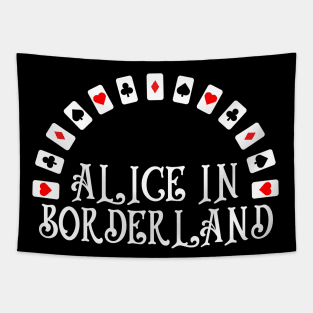 alice in borderland - playing cards Tapestry