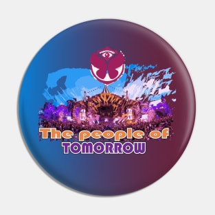 The people of tomorrowland Pin