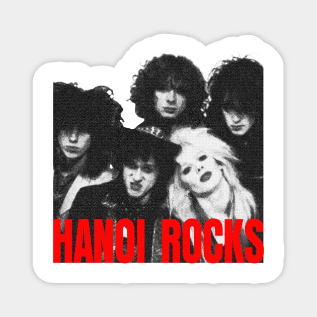 Hanoi Rocks Magnet by SBSTN