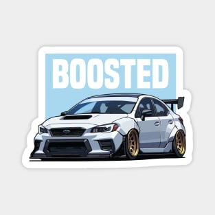 Subaru Impreza WRX STI Car Art - Boosted Modified JDM Car Magnet