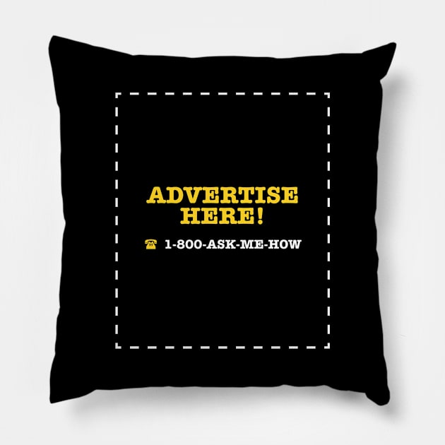 Advertise Here - White Pillow by vo_maria