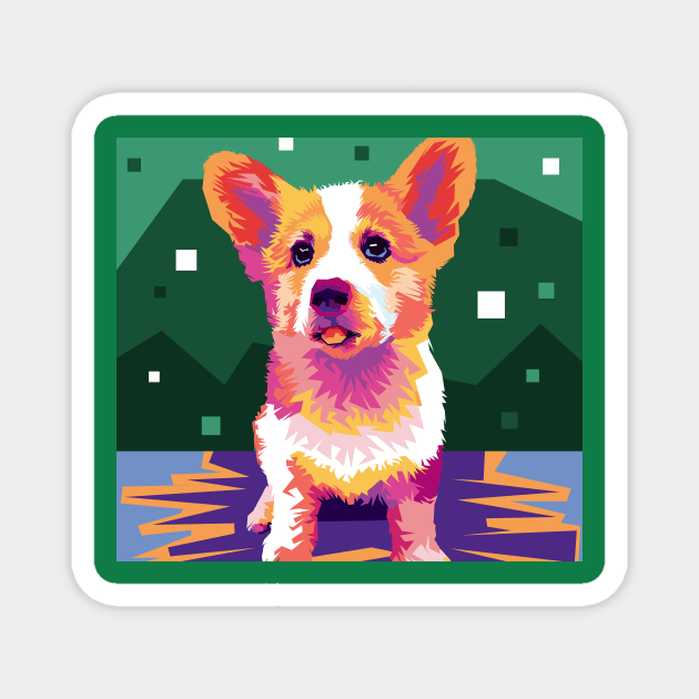 Little dog Magnet by Danwpap2