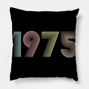 Vintage 1975 45th Birthday Gift idea Men Women Pillow