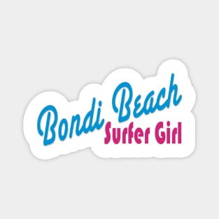 Bondi Beach Surfer Girl Magnet