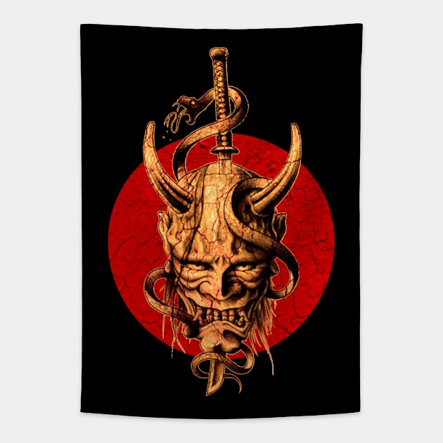 Ronin Tapestry by ryu.ink