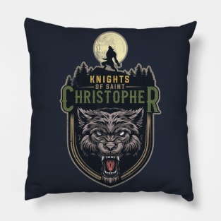 The Knights of Saint Christopher Pillow