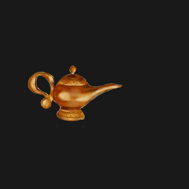 Genie Lamp by melissamiddle