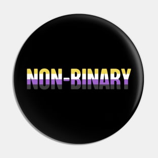 Non-Binary Pride Flag | Gender Identity Genderqueer Pin