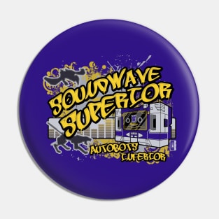 Soundwave Superior Graffiti Pin