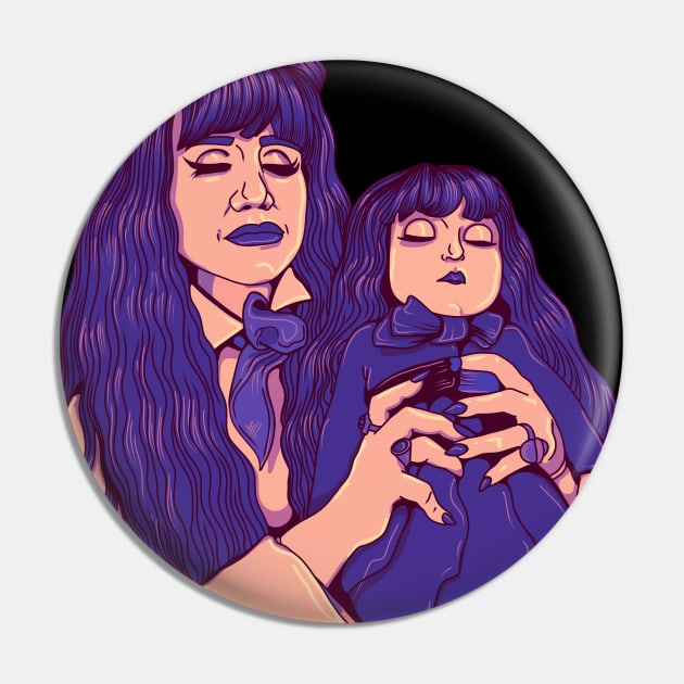 Nadja and Doll Nadja Pin by Eyeballkid-