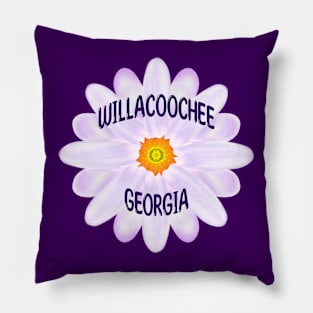 Willacoochee Georgia Pillow