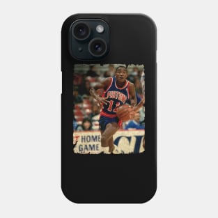 Isiah Thomas in Detroit Pistons Phone Case