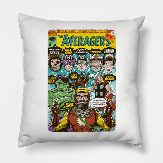 The Averagers Pillow by GiMETZCO!