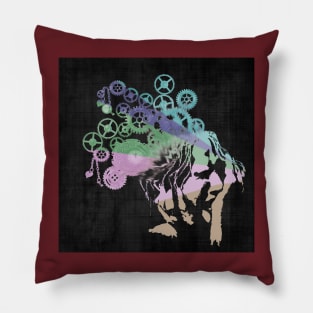 Anxiety rainbow colours Pillow