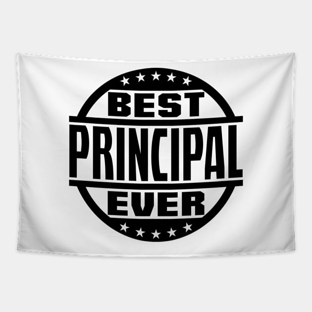 Best Principal Ever Tapestry by colorsplash