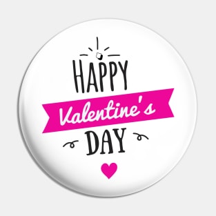 Happy Valentines Day Pin