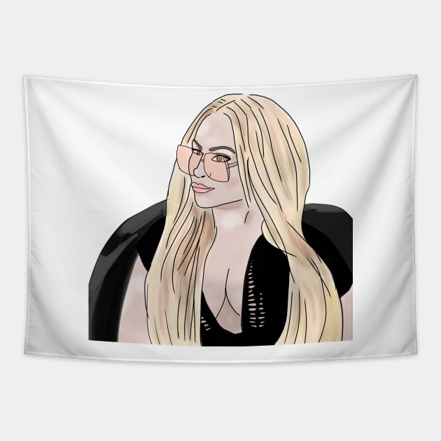 Darcey - 90 day fiance Tapestry by Ofthemoral