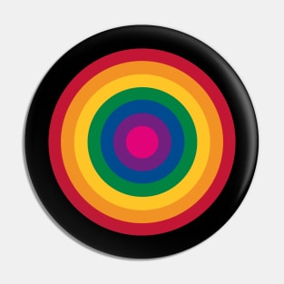 Rainbow Target Pin