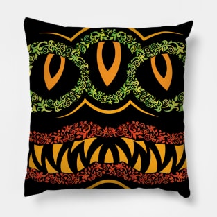 Ornamental Mask Pillow