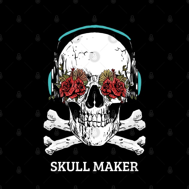 Skull maker by white.ink