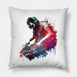 DJ music set #dj #music Pillow