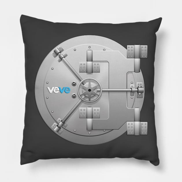 VeVe Vault - NFT Collectibles Pillow by info@dopositive.co.uk