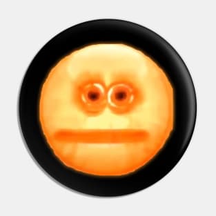 Cursed Emoji Button Pinback Badge Meme 45 Mm 