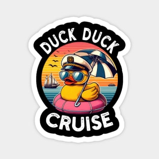 Duck Duck Cruise Magnet