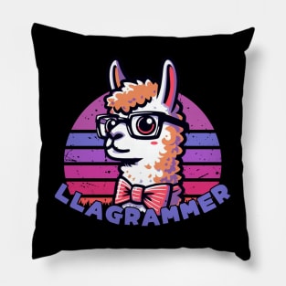 Llama Programmer Pillow