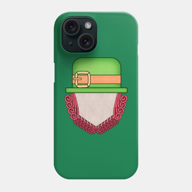 Leprechaun Stained Glass Phone Case by jephwho