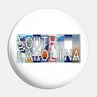 South Carolina License Plates Pin