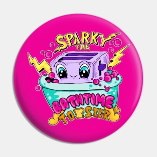 Sparky the Bathtime Toaster Pin