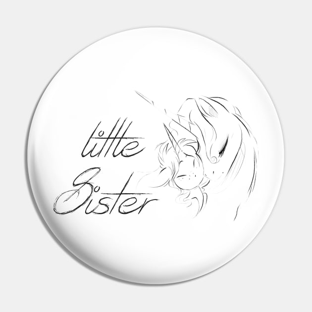 little sister Pin by GNDesign