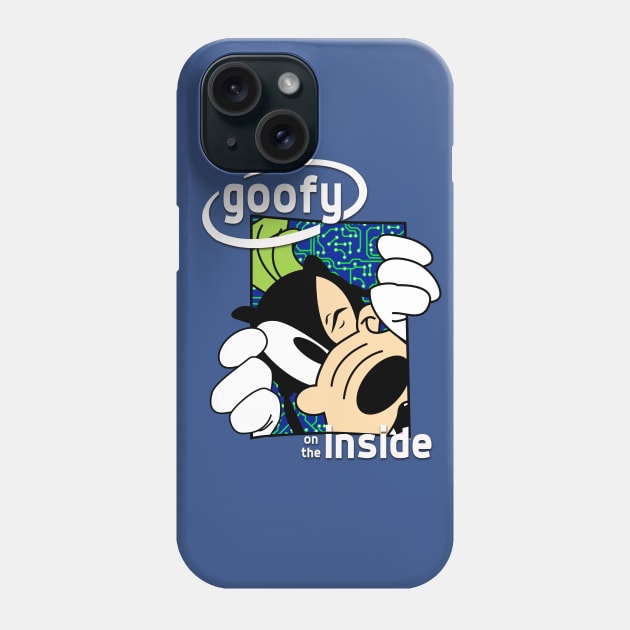 Goofy on the Inside Phone Case by G. Patrick Colvin